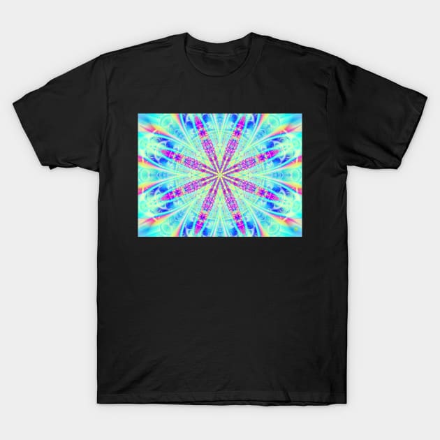 Mandala of into wholeness T-Shirt by Edward L. Anderson 